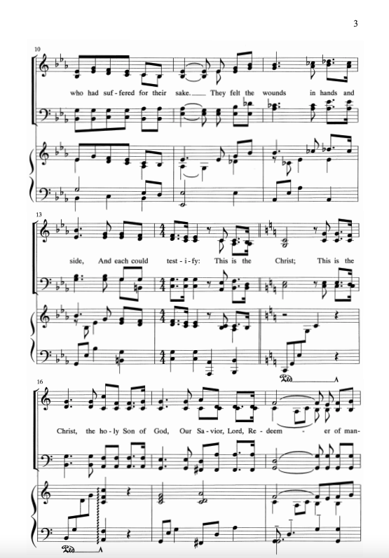 This Is the Christ SATB Jackman Music