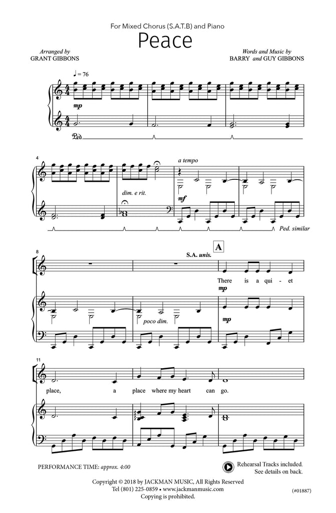 Peace - SATB