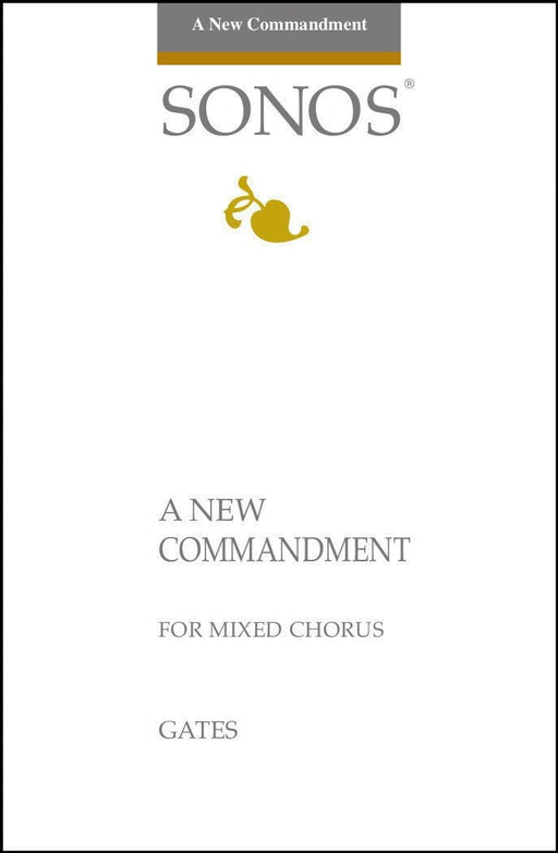A New Commandment I Give Unto You - SATB | Sheet Music | Jackman Music