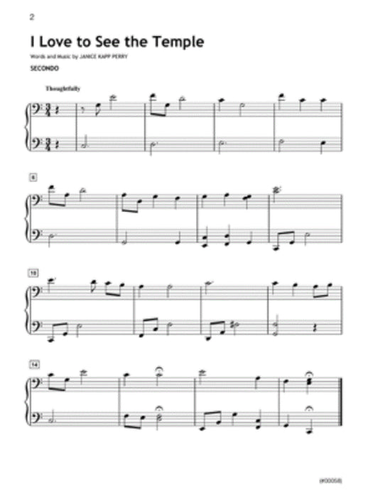Mormon Kids Piano Duets Vi | Sheet Music | Jackman Music