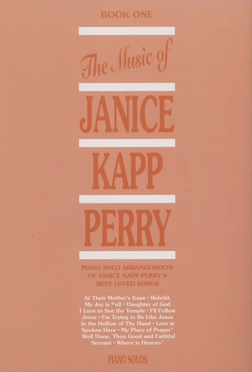 Music of Janice Kapp Perry - Book 1 - Piano Solos | Sheet Music | Jackman Music