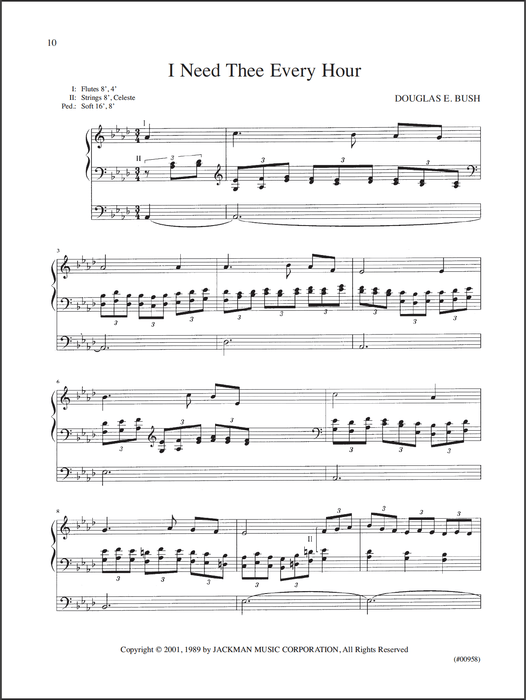Advanced Organ Hymn Settings Vol 1 | Sheet Music | Jackman Music