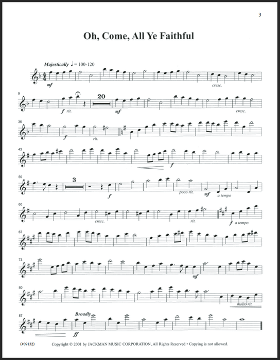 Hymnplicity Christmas Book 1 Violin Parts | Sheet Music | Jackman Music