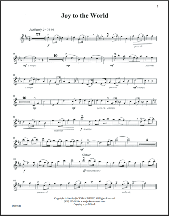 Hymnplicity Christmas Book 2 Violin Parts | Sheet Music | Jackman Music