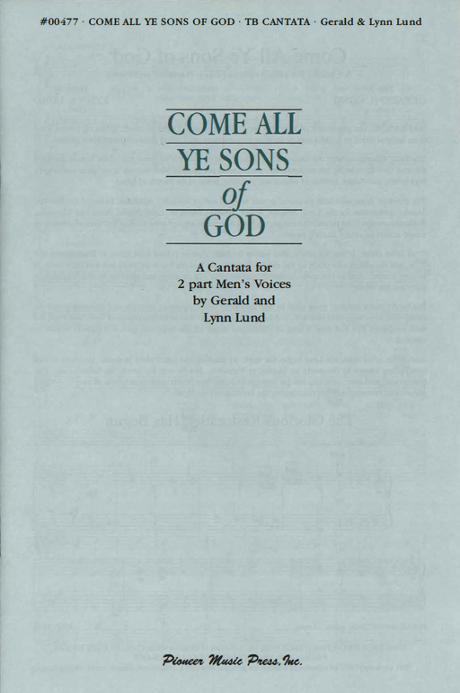 Come All Ye Sons of God - TB Cantata