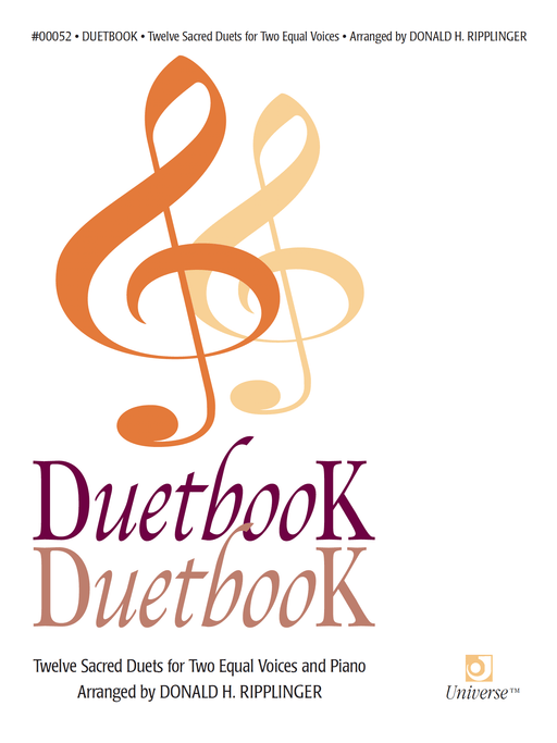 Duetbook - Vocal Duets | Sheet Music | Jackman Music