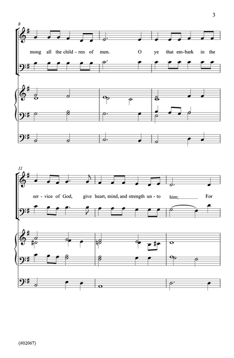 Faith in Every Footstep - SATB - Kasen General Conference Music pg. 3 | Sheet Music | Jackman Music