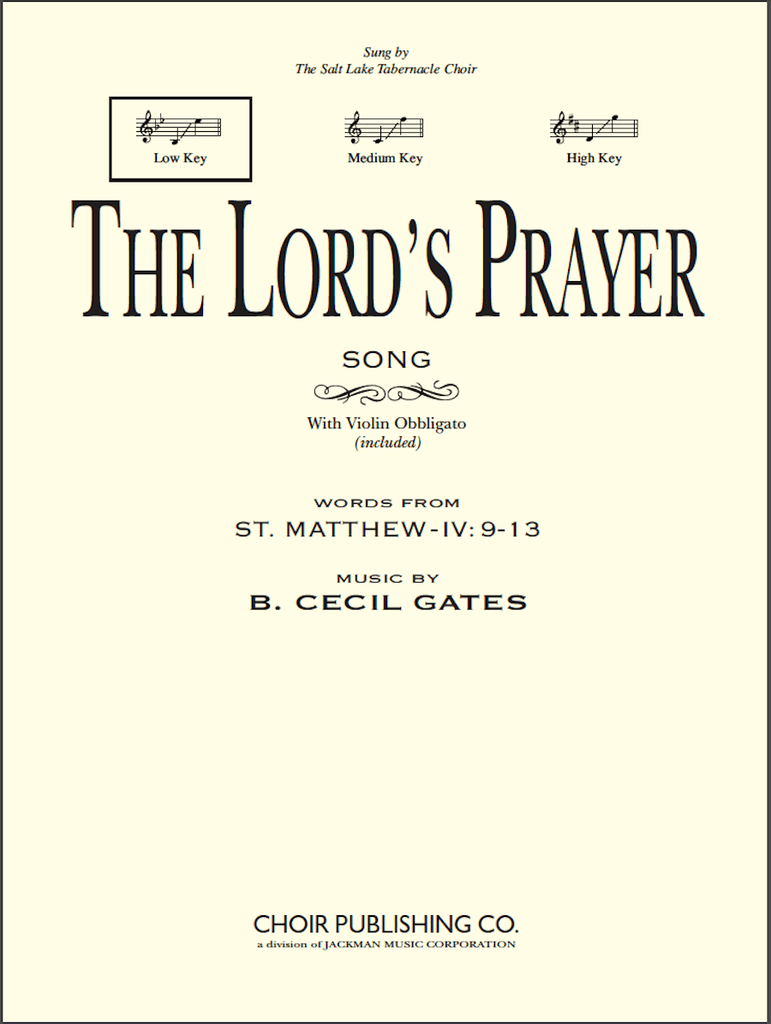 lords prayer background