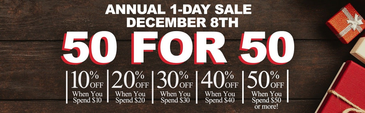 Annual 1-Day Sale