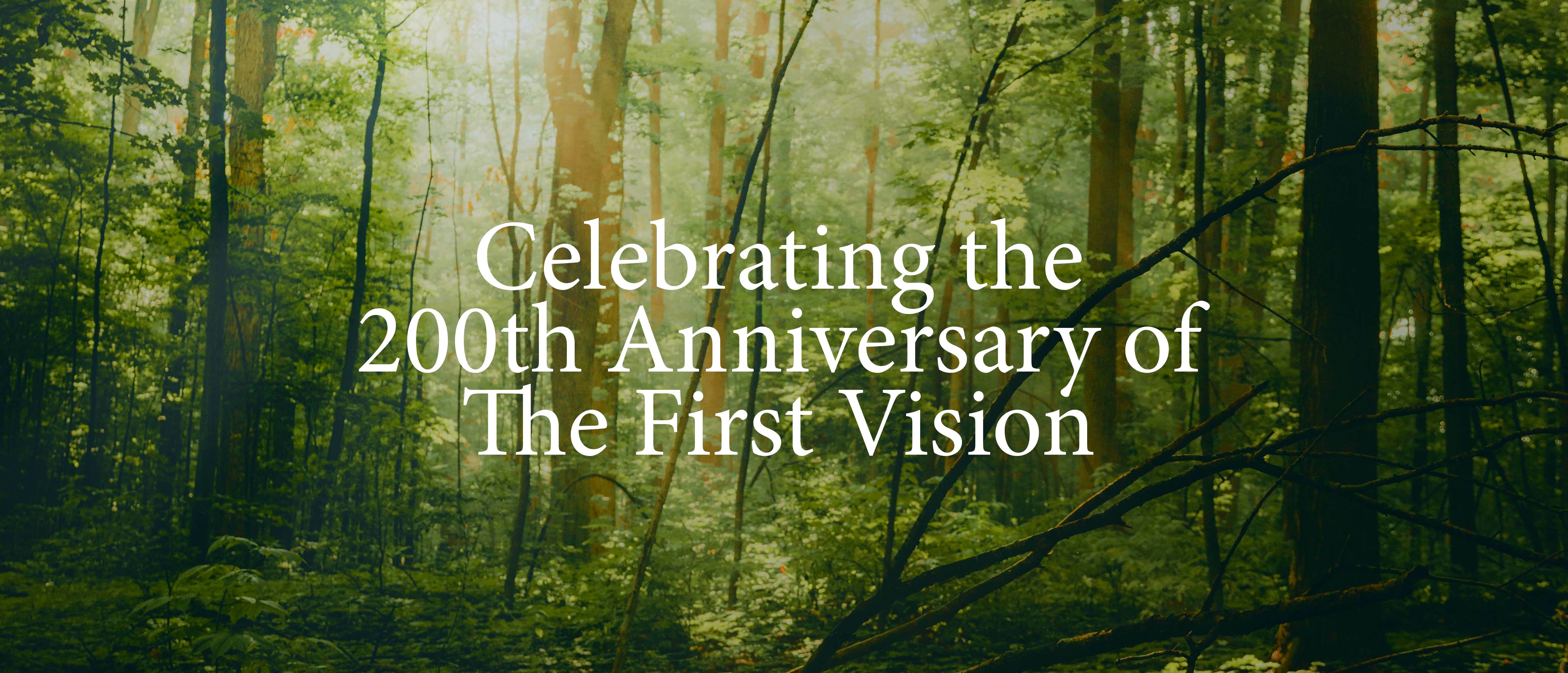 200th Anniversary of The First Vision — Jackman Music