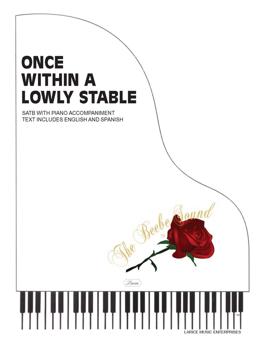 Once Within a Lowly Stable - SATB