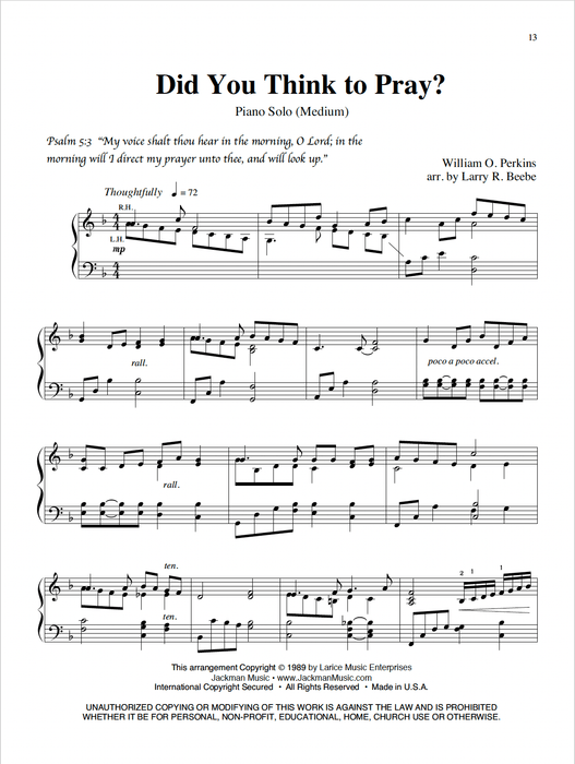 Rhapsody of Hymns - Vol. 1