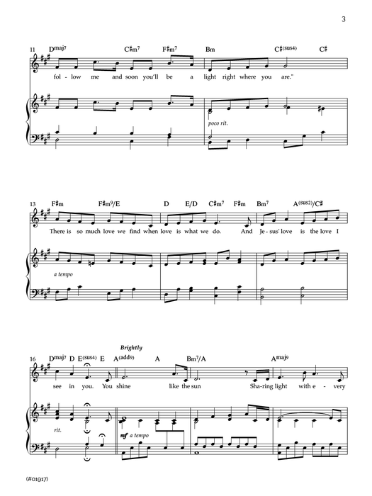 Pure Love Within - Children's Chorus  pg. 3 | Sheet Music | Jackman Music