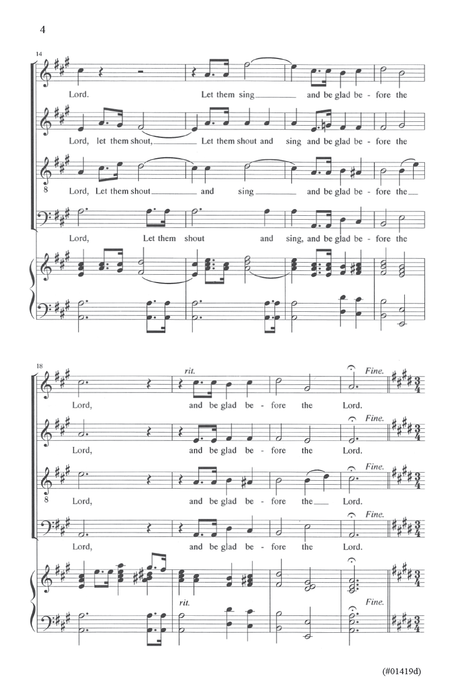 Let the Mountains Shout for Joy - SATB pg. 4 | Sheet Music | Jackman Music