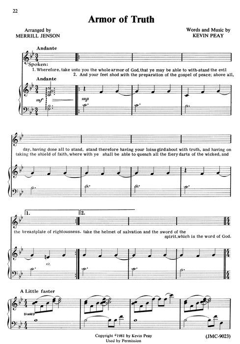 Someone Is Listening - Vocal Book pg. 22 | Sheet Music | Jackman Music