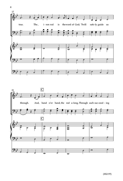 The Iron Rod - SSAATTBB pg. 4 | Sheet Music | Jackman Music