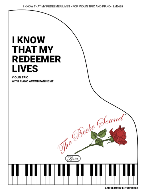 I Know That My Redeemer Lives - Violin Trio