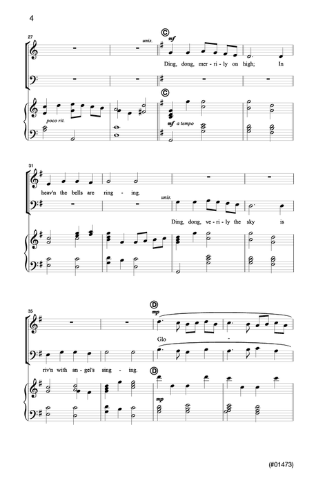 A Christmas Opener - SATB pg. 4 | Sheet Music | Jackman Music