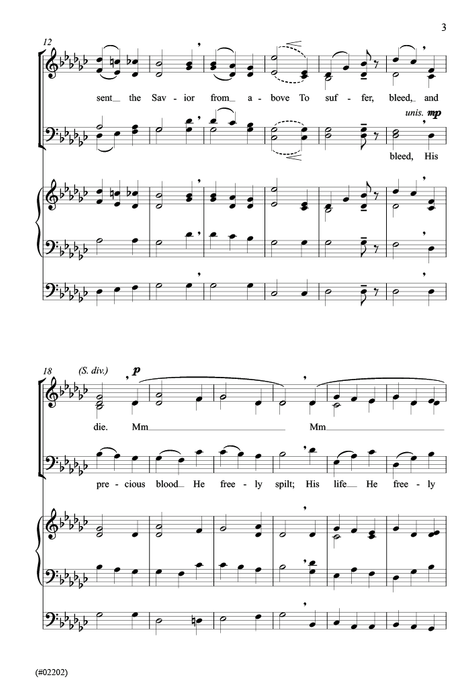 How Great the Wisdom and the Love - SATB