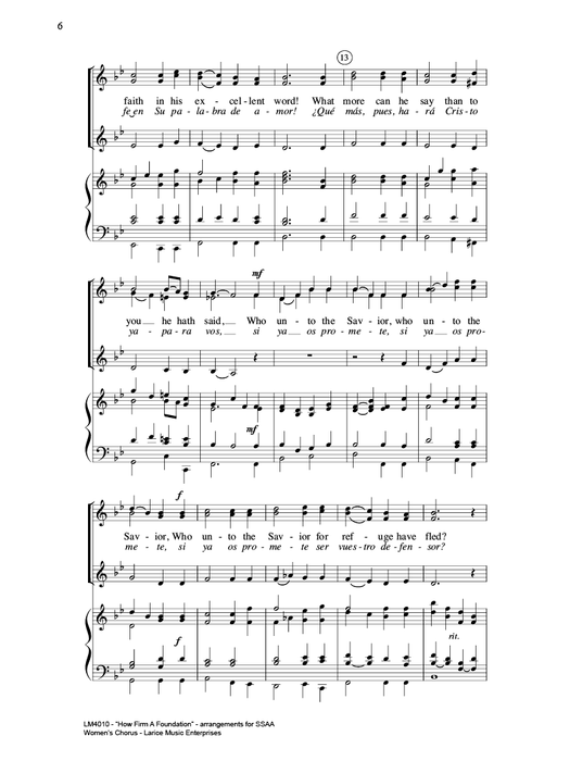 How Firm A Foundation (book) - SSAA