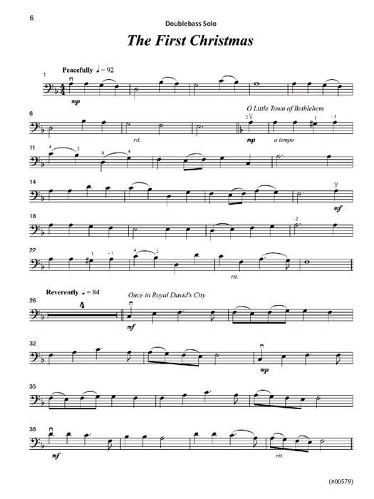 Christmas 4 Strings - Vol.1 - Double Bass | Sheet Music | Jackman Music