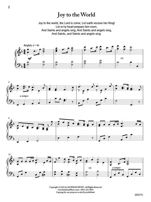 Christmas Preludes for Piano