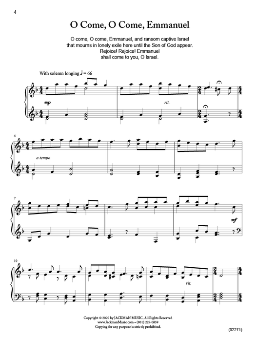 Christmas Preludes for Piano