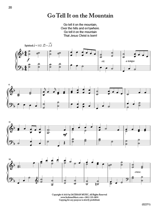 Christmas Preludes for Piano