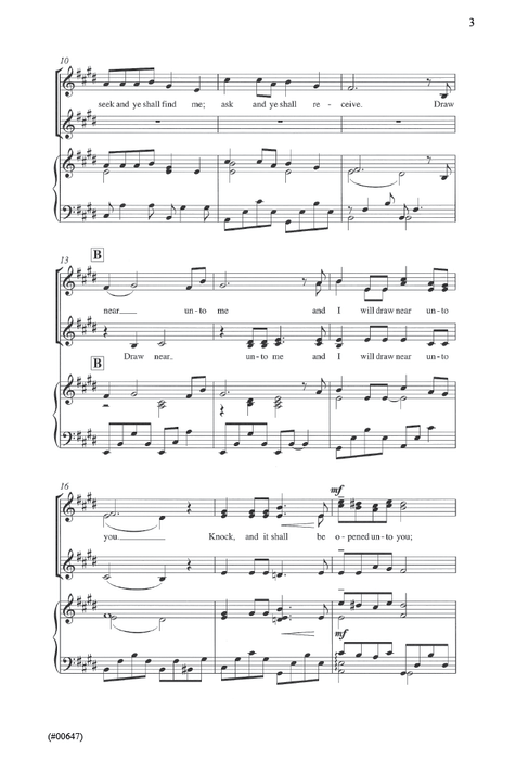 Draw Near Unto Me - SSAA Women's Chorus - Nancy Lee Oliver