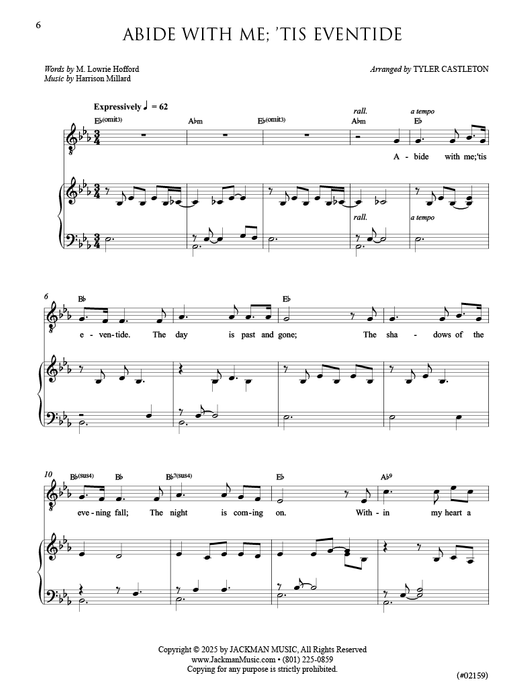 Abide With Me - Daniel Beck - High Voice