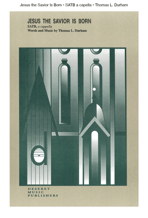 Jesus the Savior Is Born - SATBB a cappella COVER | Sheet Music | Jackman Music