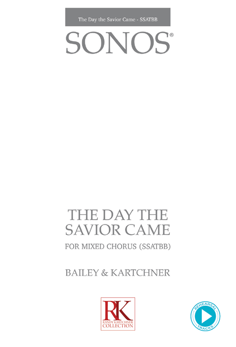 The Day the Savior Came - SSATBB Cover  | Sheet Music | Jackman Music