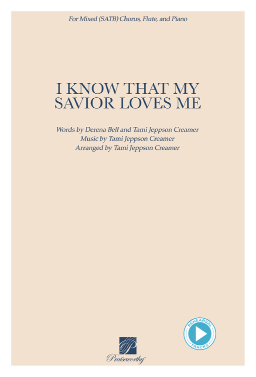 I Know That My Savior Loves Me Cover  | Sheet Music | Jackman Music
