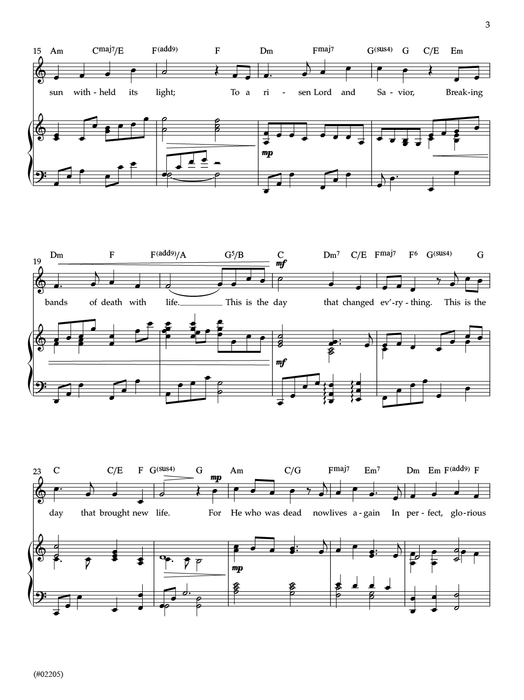 The Day That Changed Everything - Children's Chorus