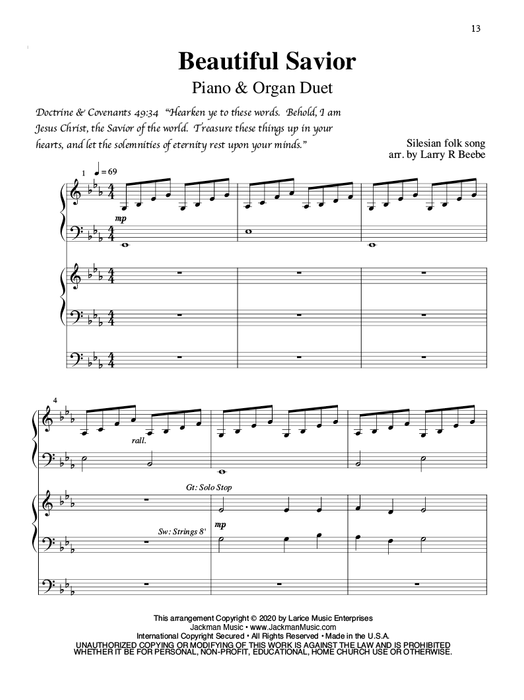 Piano and Organ Duets Bundle 2