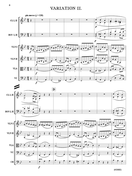 Variations on the Star-Spangled Banner for Full Orchestra - Score and Parts