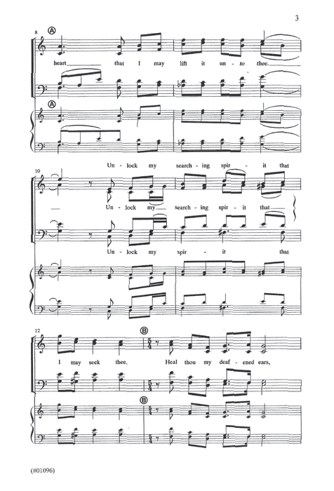 Oh Lord, I Would Hear Thy Word - SATB a cappella