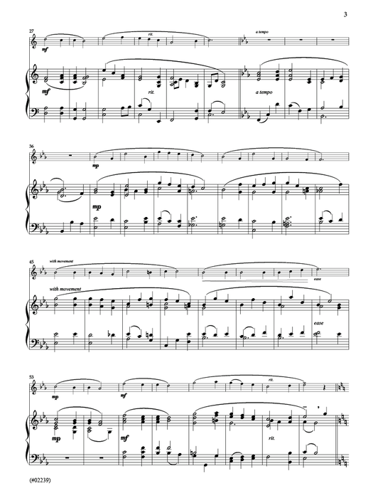 Dearest Children, God Is Near You - Solo B flat Clarinet (or C Instrument)