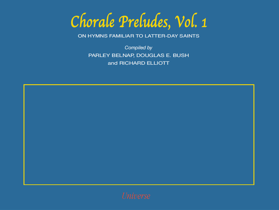 Chorale Preludes - Book 1 - Organ  (Digital Download)