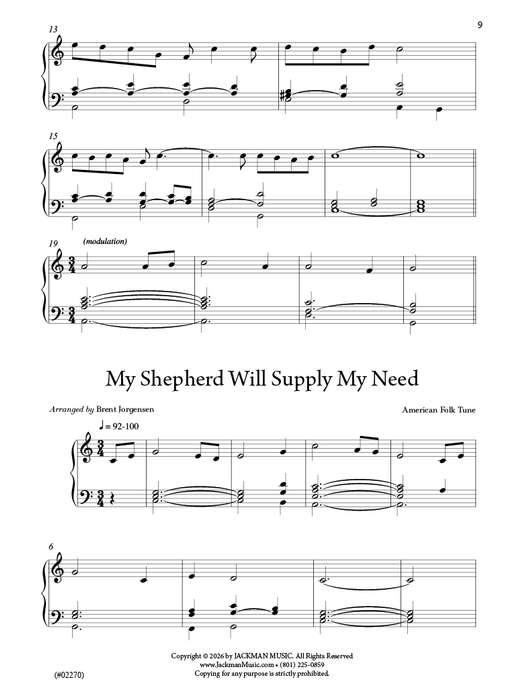Organ Chains: Home and Church Collection, Volume 1
