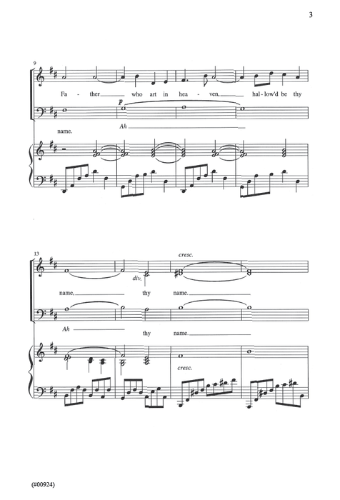 The Lord's Prayer - SATB - Allen