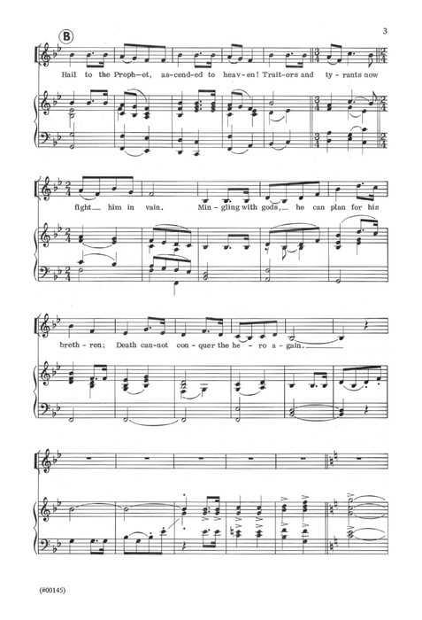 Praise to the Man - SATB - Wolford | Sheet Music | Jackman Music