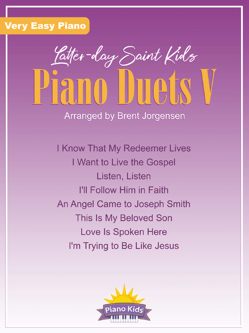 Latter-day Saint Kids Piano Duets V