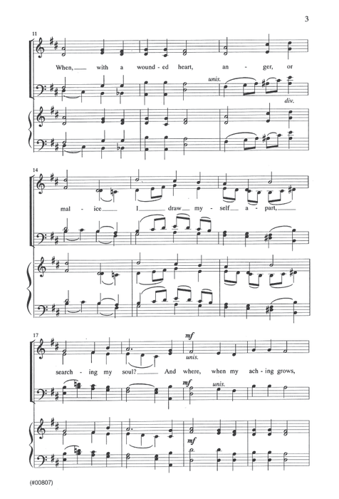 Where Can I Turn for Peace? - SATB - Ripplinger