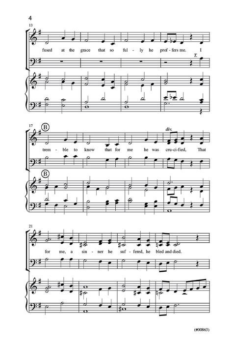 I Stand All Amazed - SATB - Lund