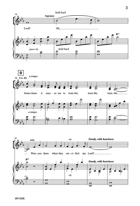 Were You There? - SATB