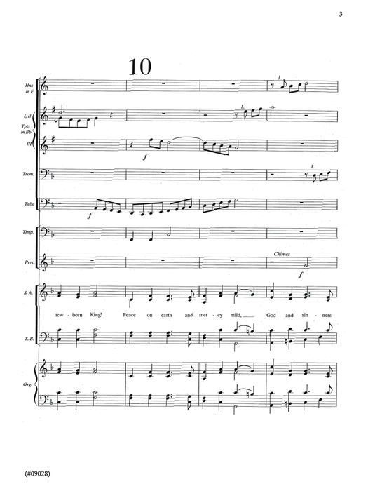 Hark! The Herald Angels Sing - Score and Parts