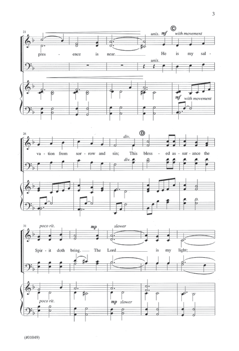 Testimony: A Hymn Medley - SATB