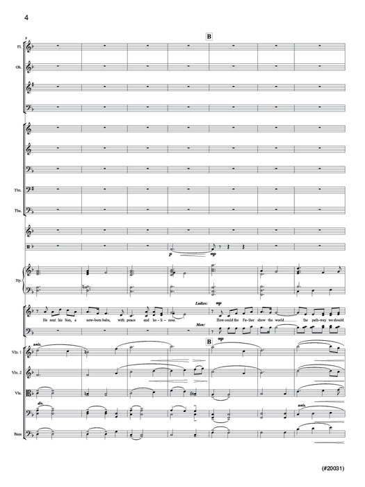 He Sent His Son - Orchestration