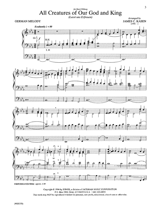 Postludes - Vol 1 - Organ